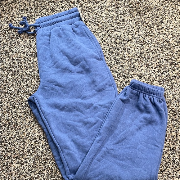 Grayson Threads Pants - 🆕 Grayson Threads Woman’s Slouchy Relaxed Vibrant Blue Joggers Fleece Sz XS NWT